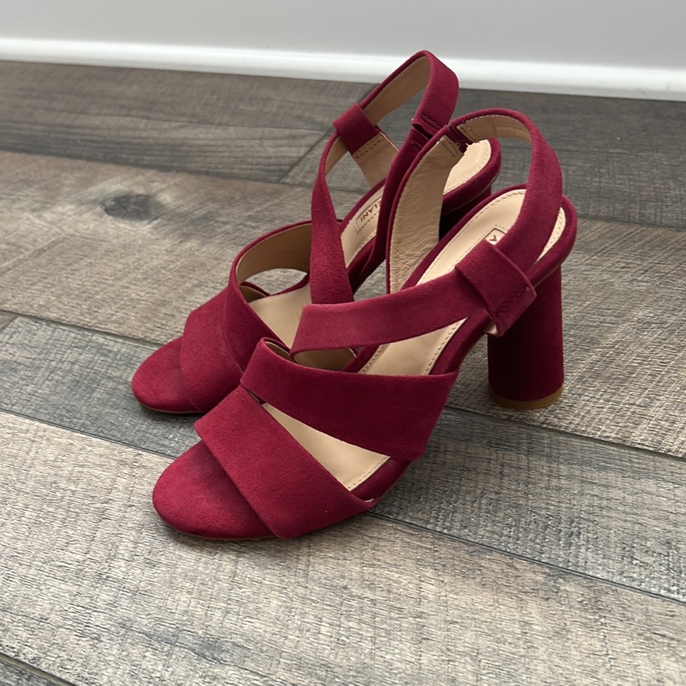 Fuchsia Fun Summer Sandal- Antonio Melani Heels